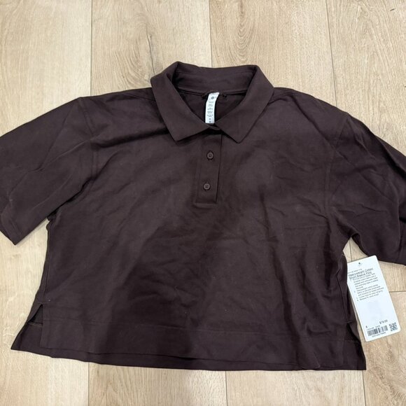 lululemon Heavyweight Cotton Short-Sleeve Polo - Picture 1 of 3